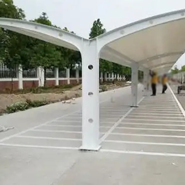 多伦县膜结构电动车棚