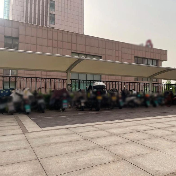 多伦县膜结构电动车棚